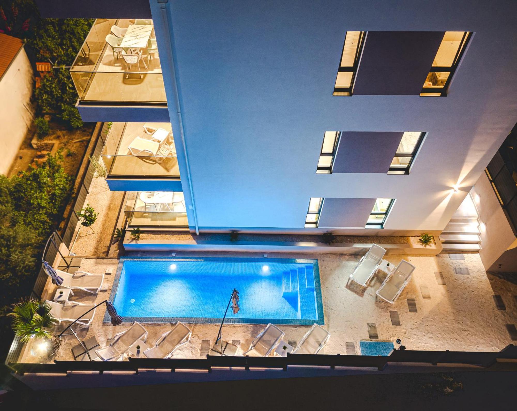 Adriatic Garden Apartments Округ Горни Экстерьер фото