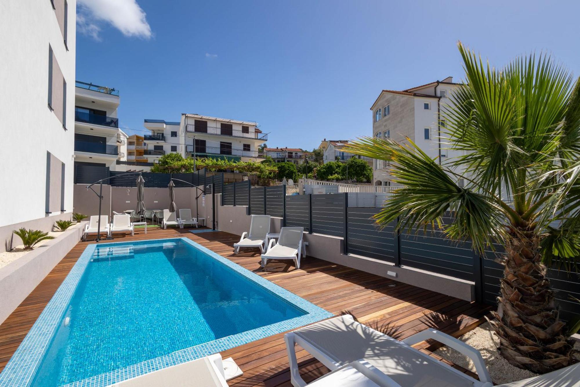 Adriatic Garden Apartments Округ Горни Экстерьер фото