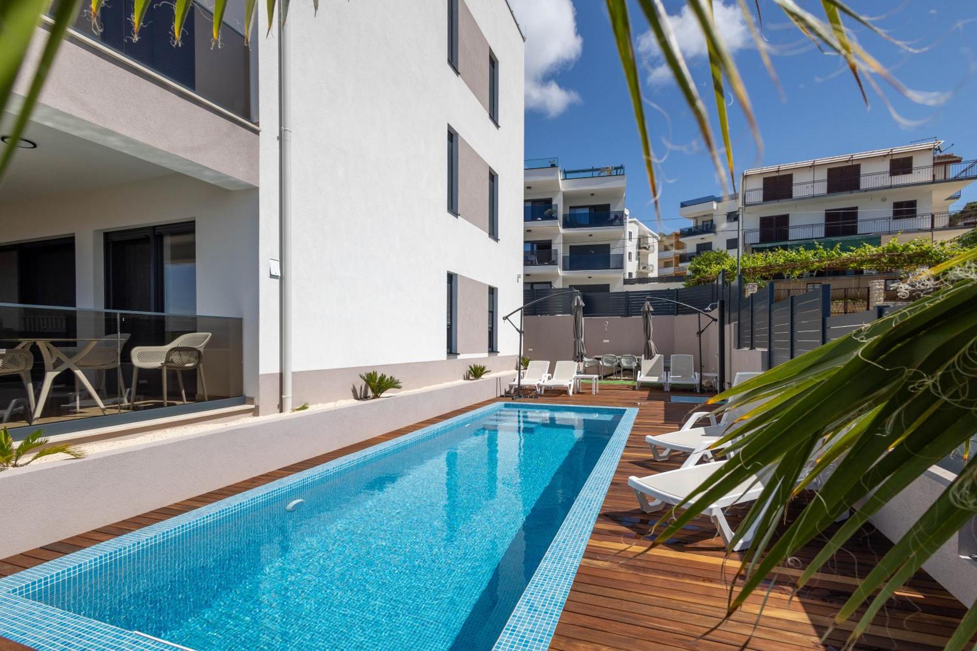 Adriatic Garden Apartments Округ Горни Экстерьер фото