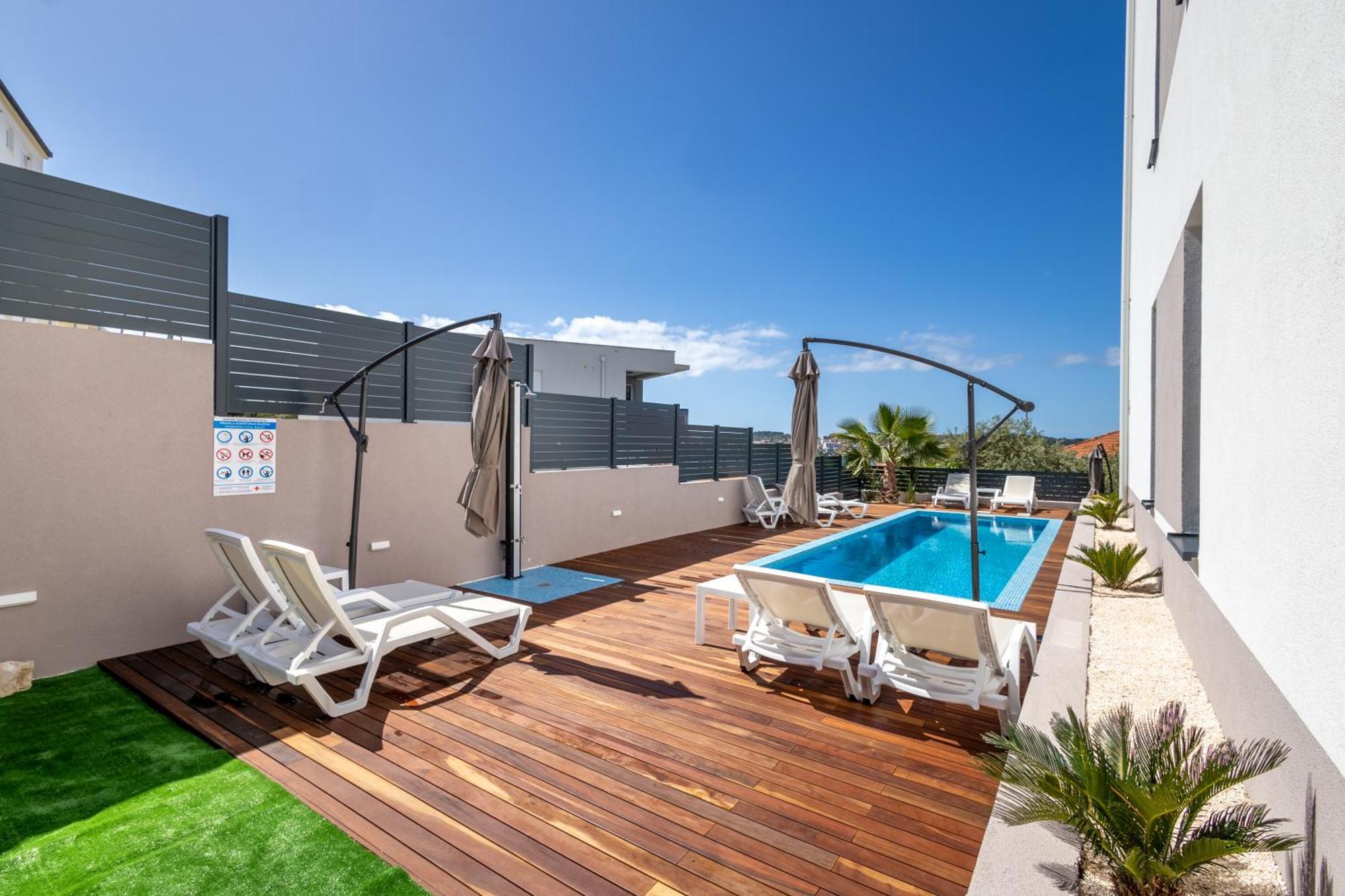 Adriatic Garden Apartments Округ Горни Экстерьер фото